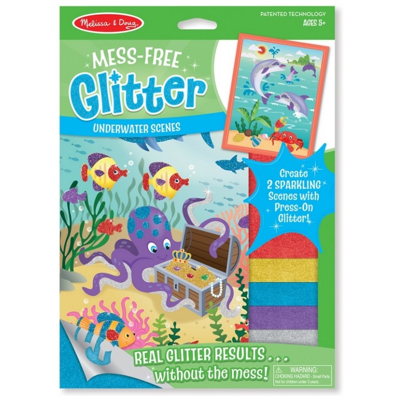 Mess Free Glitter (Underwater Scenes) Melissa and Doug