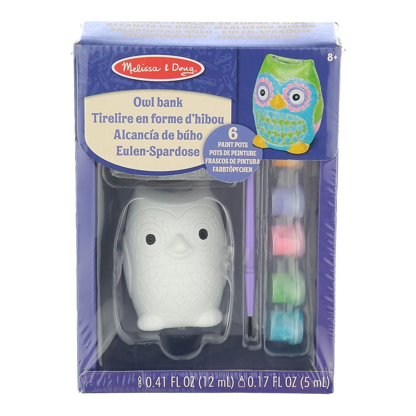 DYO Owl Bank Melissa and Doug