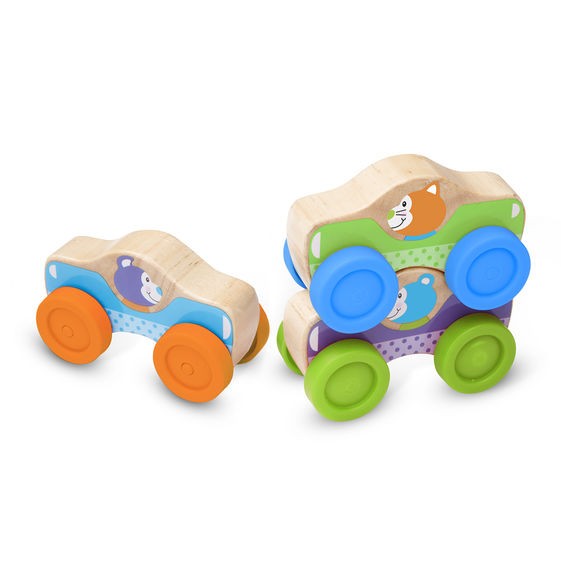 Animal Stacking Cars Melissa and Doug