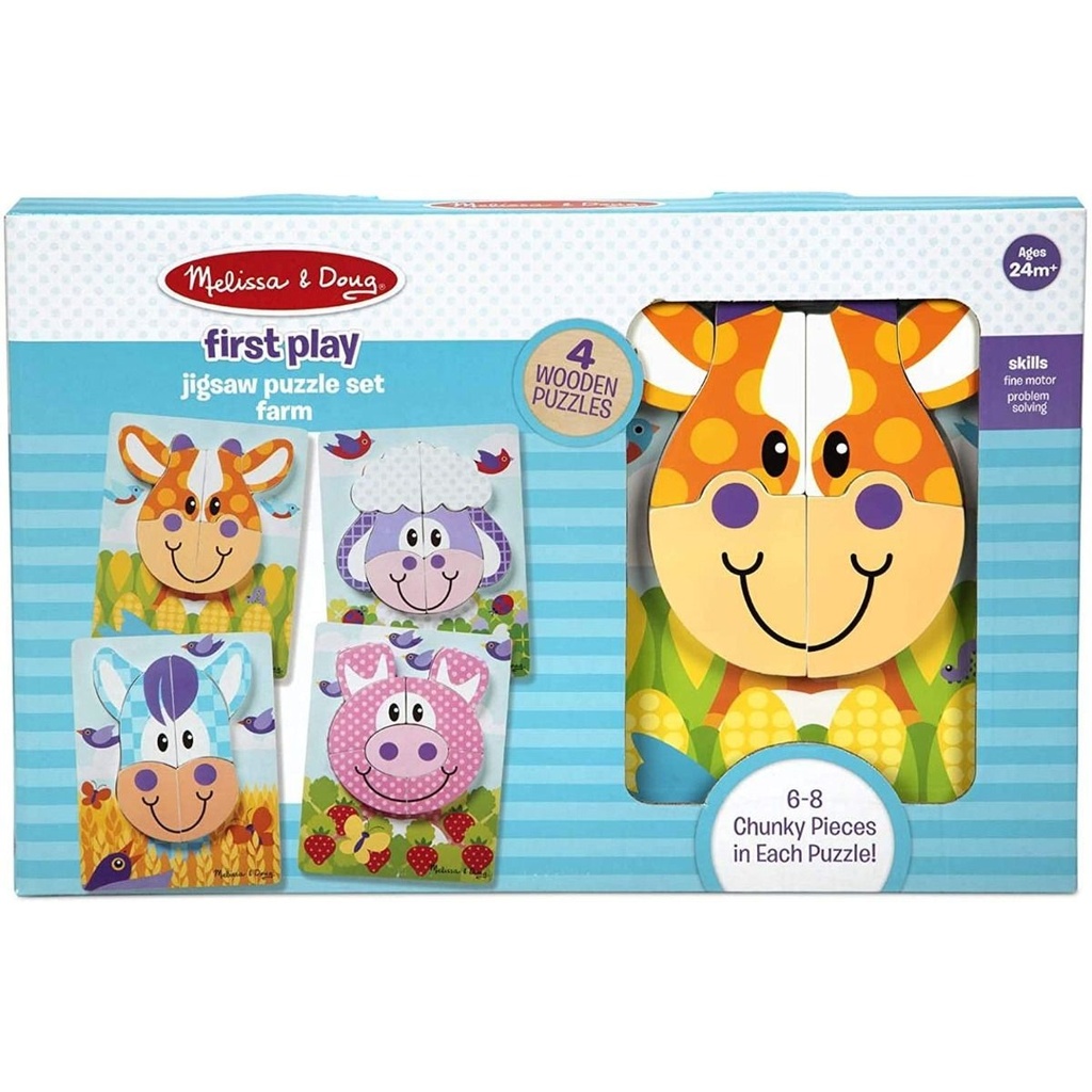 First Play Farm Jigsaw Puzzle Set