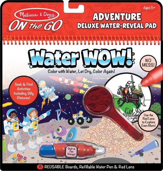 On The Go Water Reveal Pad - Water Wow Adventure