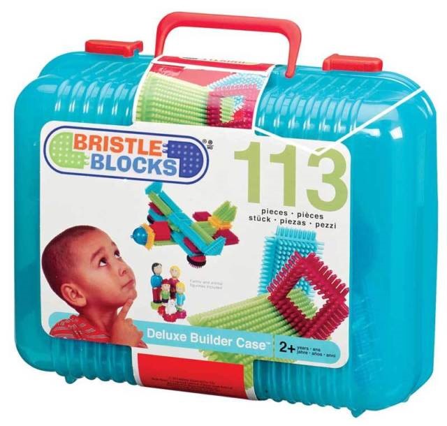 Bristle Blocks Deluxe Builder Case (113 Pieces)