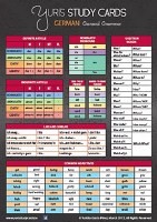 Yuri's Study Cards German General Grammar ( Basic to Intermediate-level)