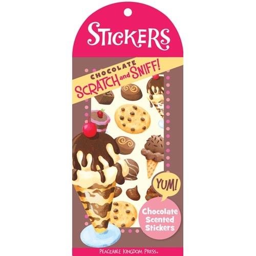 Stickers Scratch and Sniff Chocolate Treats