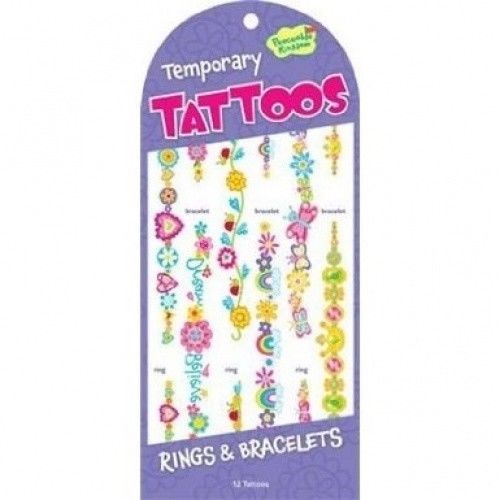 Temporary Tattoos Rings and Bracelets