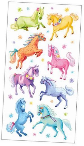 Rainbow Ponies Stickers