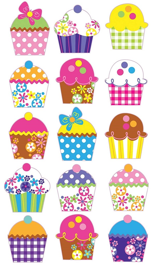 Cupcake Stickers