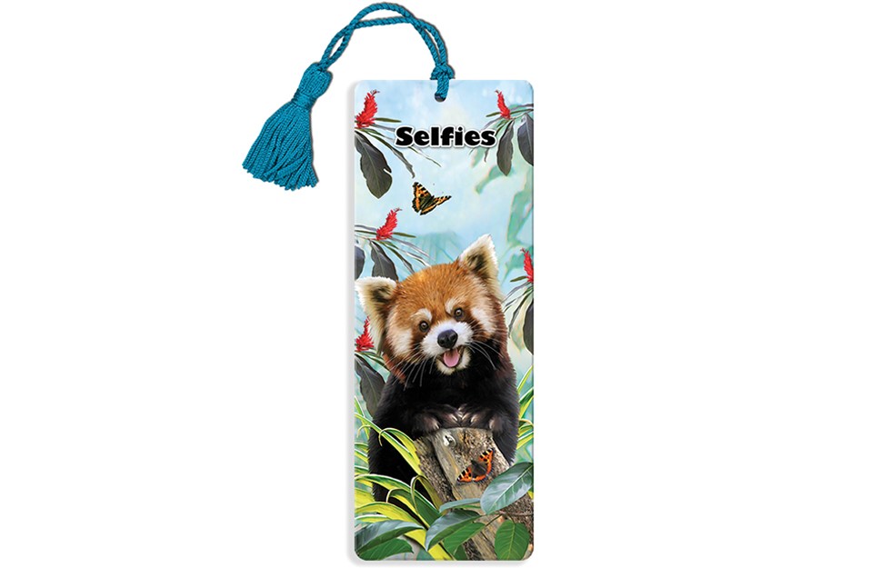 Bookmark Red Panda 3D