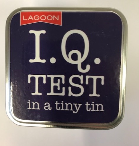 IQ Test in a Tiny Tin