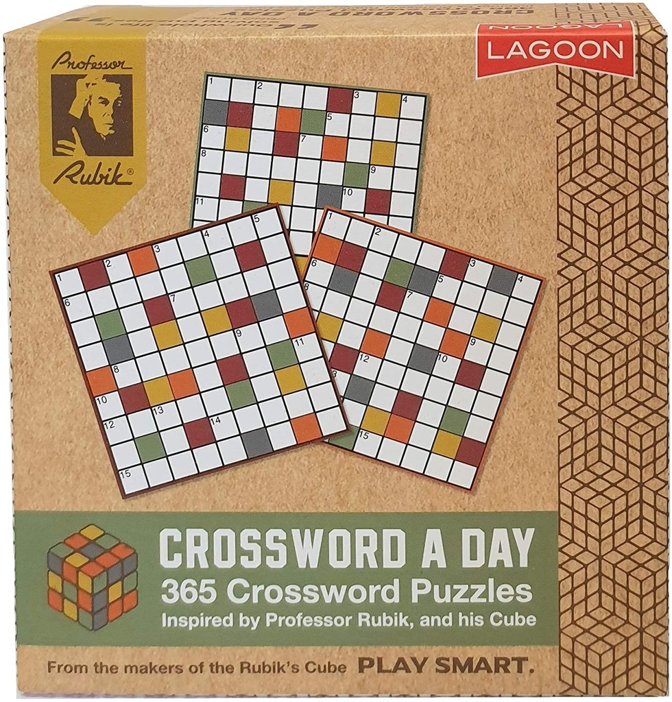 Crossword a Day Deskblock Prof Rubix