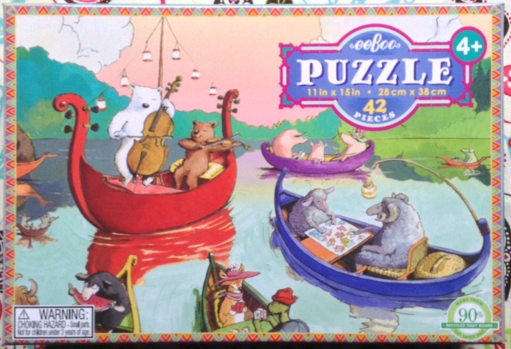 42 Piece Puzzle Party on the Lake (Jigsaw)