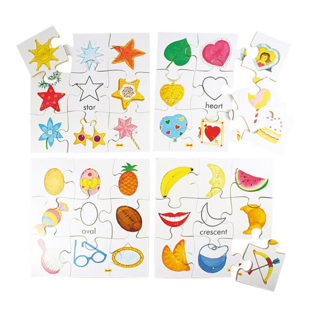 Shapes Set Puzzles Bigjigs (Jigsaw)