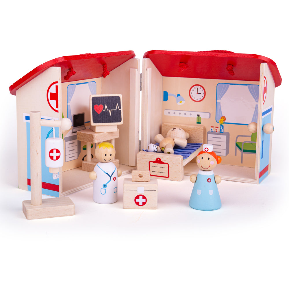 Mini Hospital Playset Bigjigs