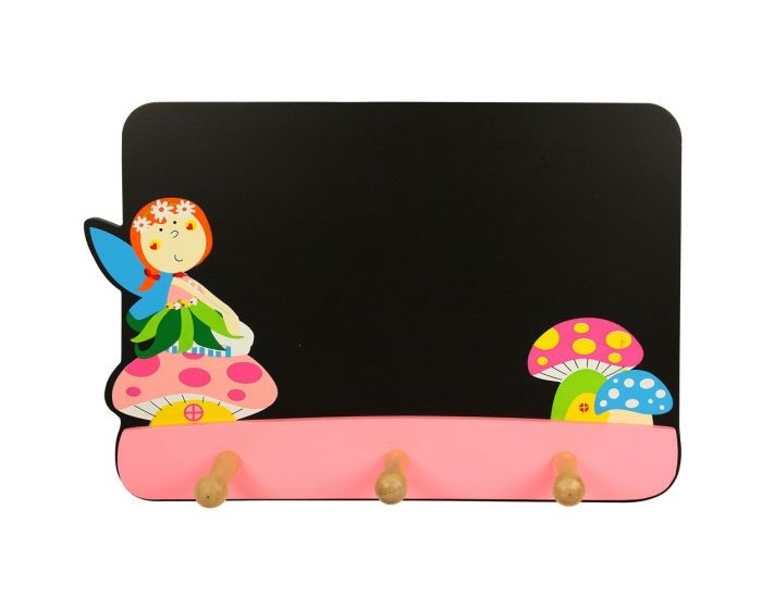 Fairy Blackboard with Coat Hooks Bigjigs