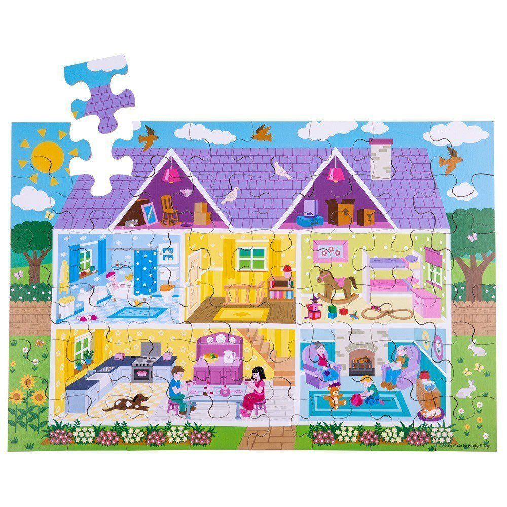 Dolls House Floor Puzzle 48 Piece (Jigsaw)