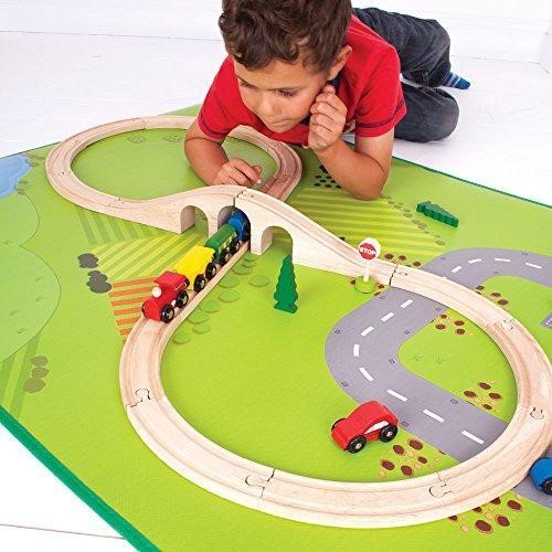 Railway Play Mat Bigjigs