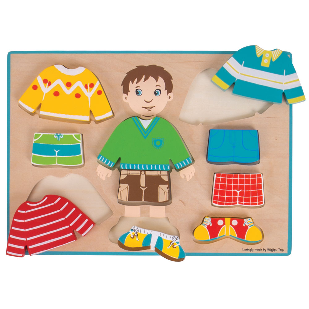 Dressing Puzzle Boy Bigjigs (Jigsaw)