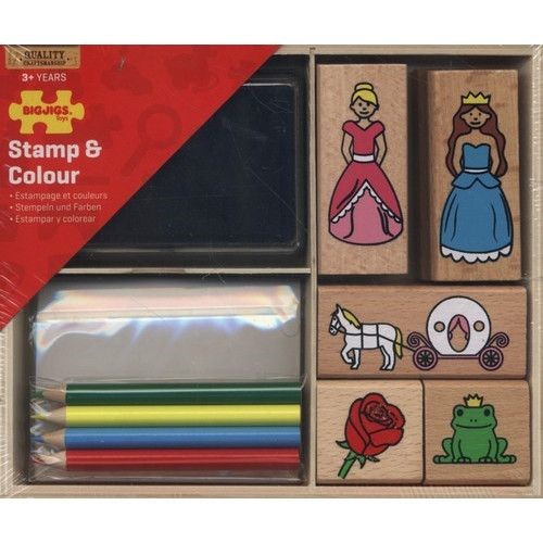 Stamp and Colour - Princess Bigjigs