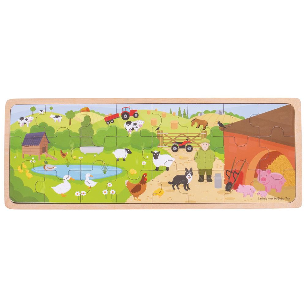 On The Farm Puzzle Bigjigs (Jigsaw)