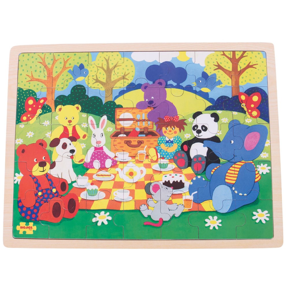 Picnic in the Park 35 pce Tray Puzzle (Jigsaw)