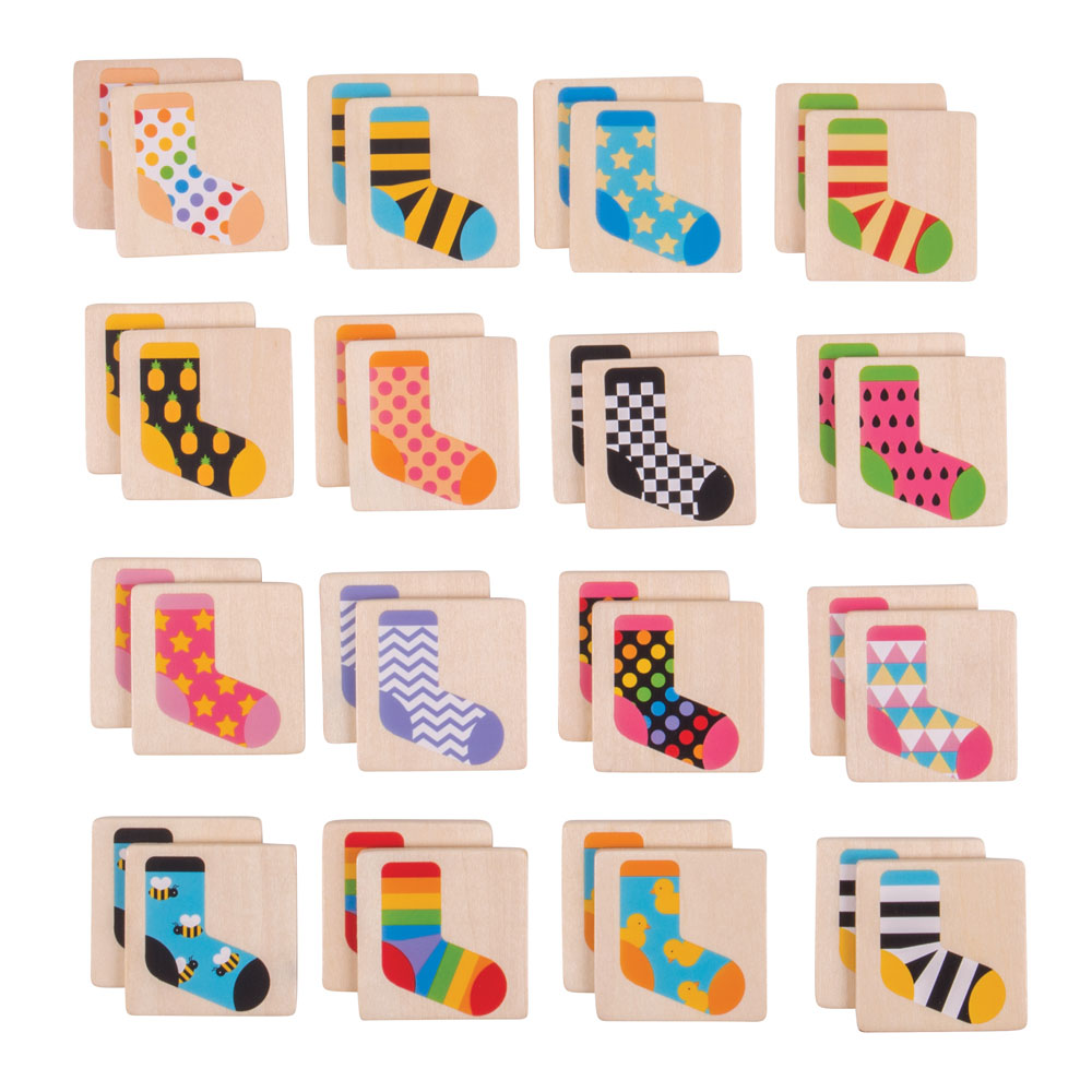 Sock Memory Game Bigjigs