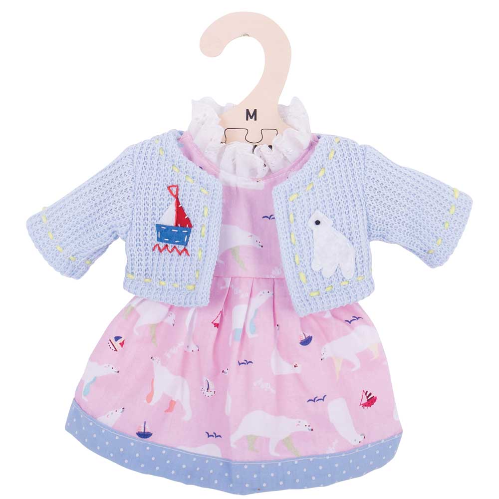 Polar Bear Pink Dress - Medium