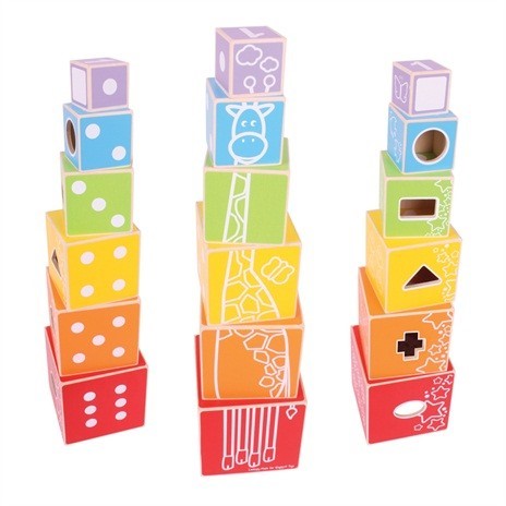 Stacking Cubes Bigjigs