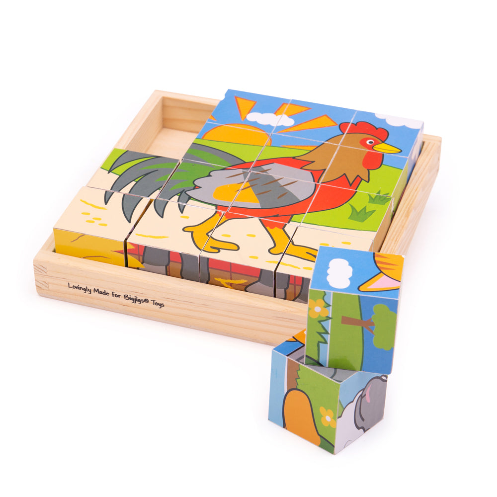 Farm Cube Puzzle (Jigsaw)