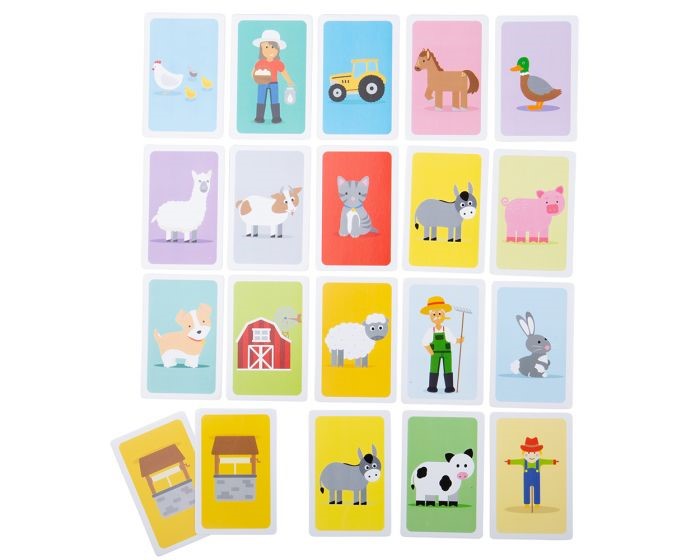 Farmyard Donkey Card Game Bigjigs