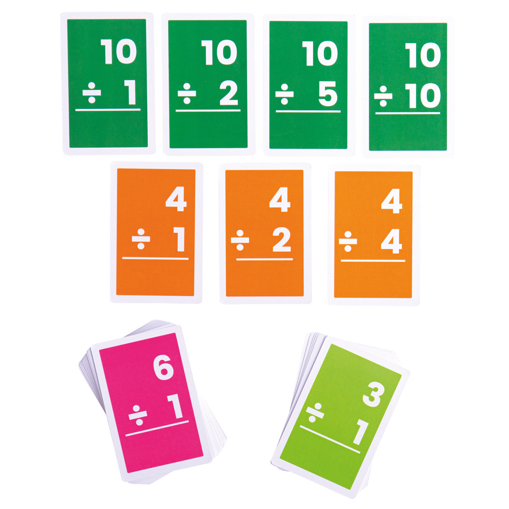 Flashcards Divisions 1-10