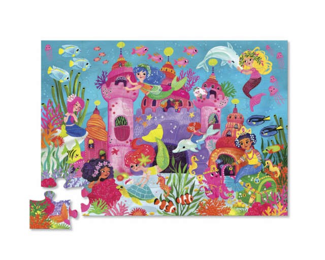 Puzzle Mermaid Palace 100 pieces (Jigsaw)