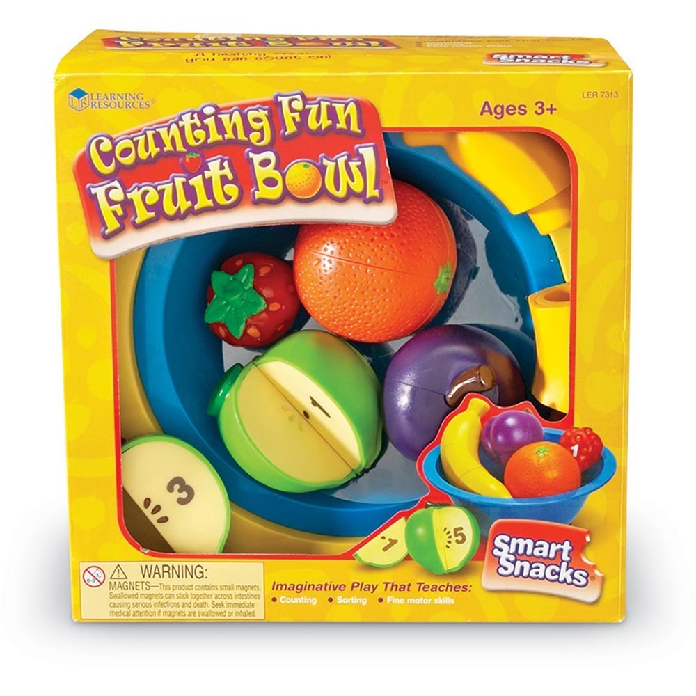 Counting Fun Smart Snacks Fruit Bowl Learning Resources