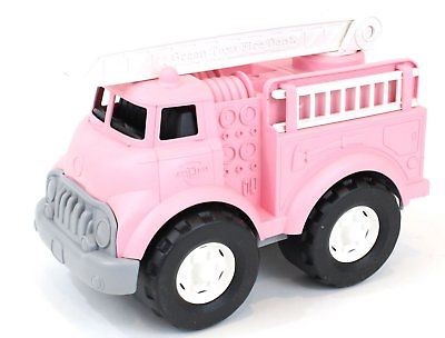 Pink Fire Truck (Green Toy) Bigjigs