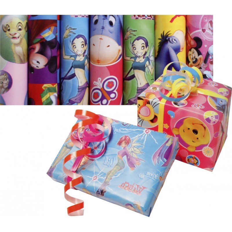 Wrapping Paper Disney Roll 2mX0.7m