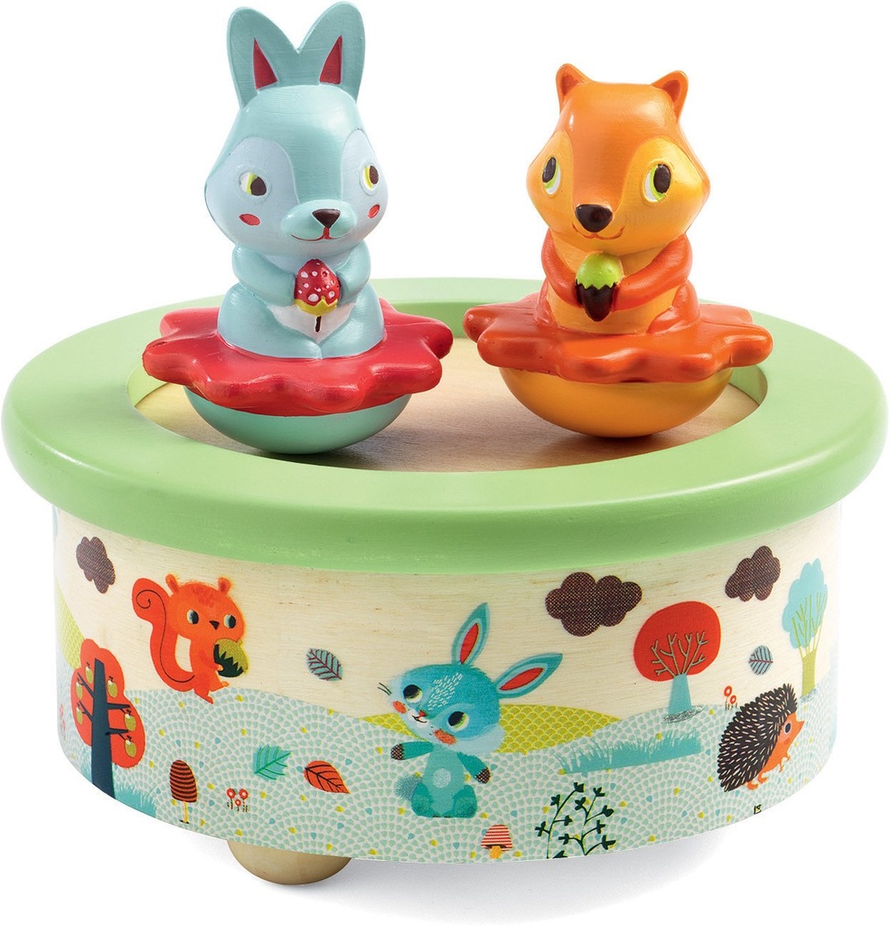 Magnetic Music Box Friends Melody Djeco