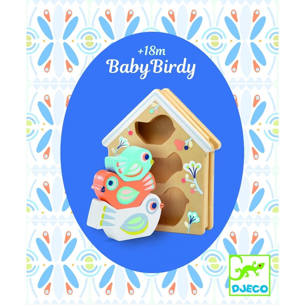 Bird House Baby White Baby Birdy Djeco