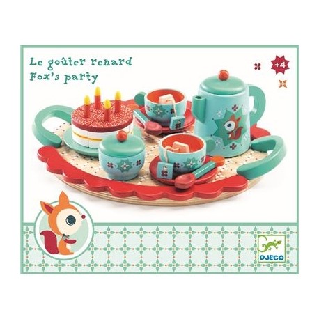 Fox's Tea Party Set Djeco