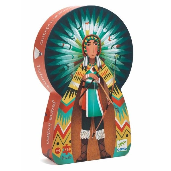 Tatanka Indian Puzzle Djeco (Jigsaw)