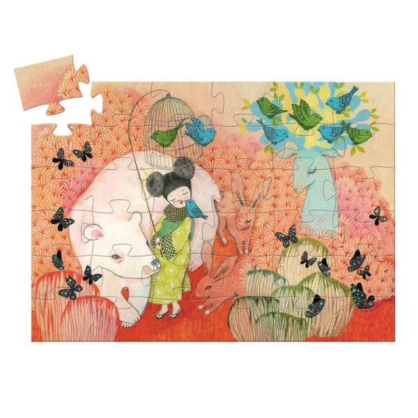 Kokeishi (Silhouette 36pcs Puzzle) Djeco (Jigsaw)