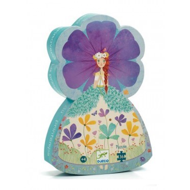 Puzzle Silhouette Princess of Spring Djeco (Jigsaw)