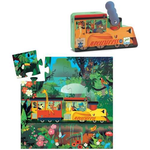 Puzzle Locomotive 16pc Djeco (Jigsaw)