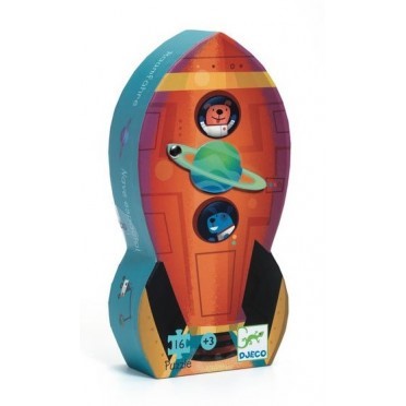 Puzzle Spaceship 16pc Djeco (Jigsaw)