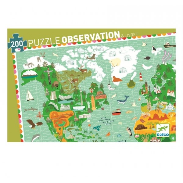 Puzzle Around the World Tour du Monde (Jigsaw)