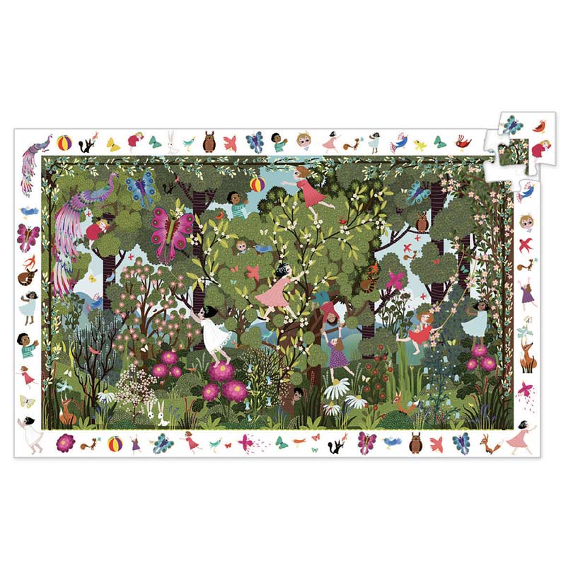 Puzzle Observation Garden Play Time 100 pcs