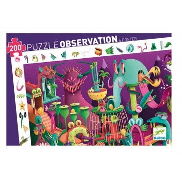 Puzzle Observation + Poster 200pcs