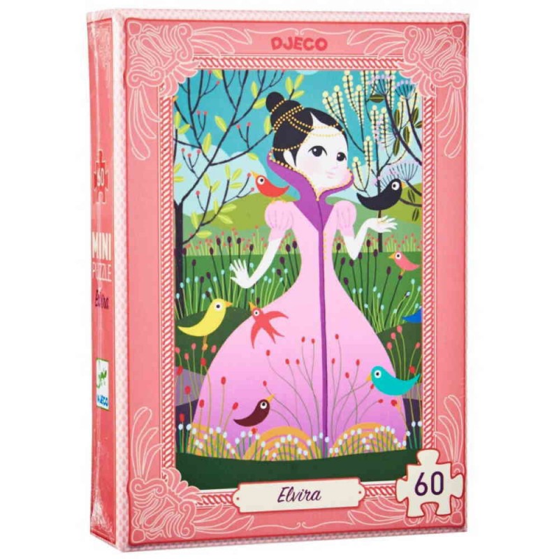 Puzzle Mini Elvira 60pcs Djeco (Jigsaw)