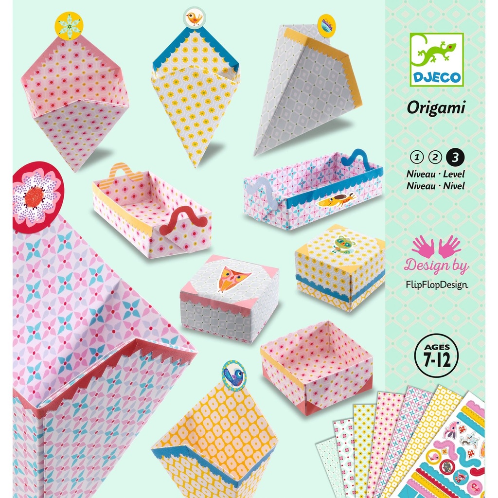 Djeco - Origami Small Boxes