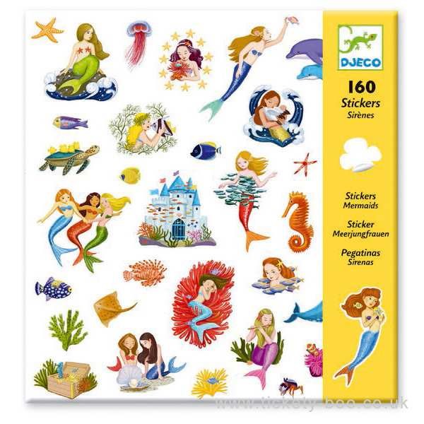 Stickers Mermaids Djeco