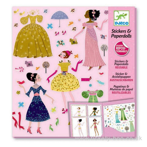 Stickers and Paperdolls Djeco