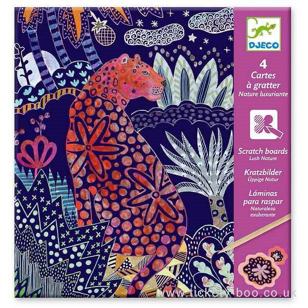 Lush Nature Scratch Cards Djeco